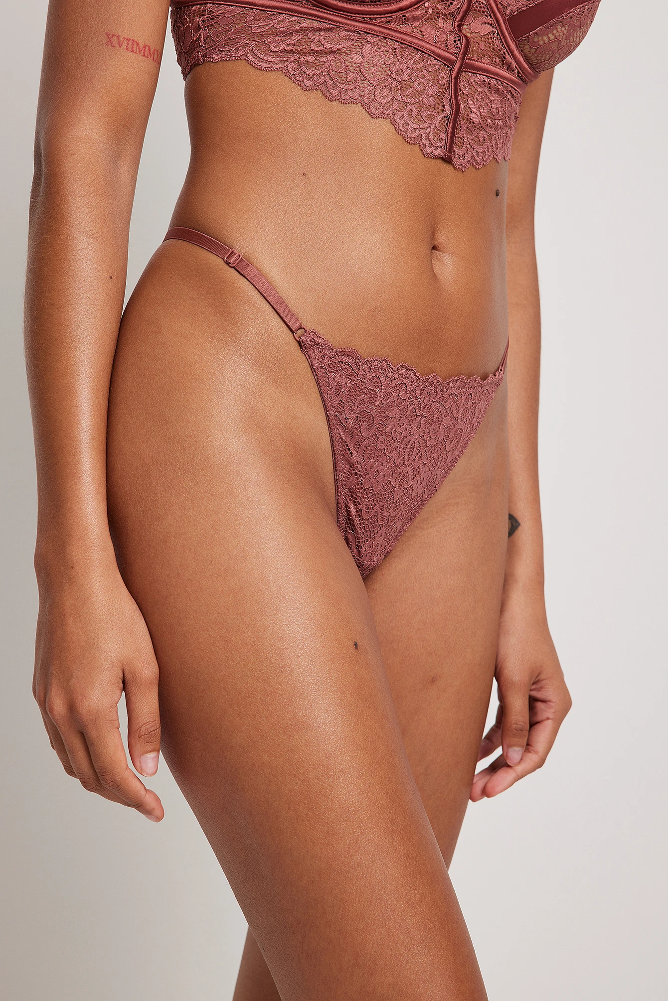 Adjustable Strap Lace Thong 5 Adjustable Strap Lace Thong - Image 3