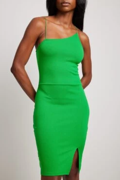 Asymmetric Thin Strap Short Dress -Na-Kd assymmetric thin strap short dress 1017 001049 00102532 1 1