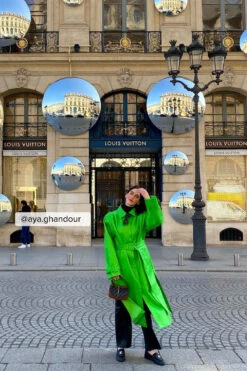 Wrinkled Detailed Long PU Trench Coat 14 Wrinkled Detailed Long PU Trench Coat -Na-Kd aya.ghandour 1779 000013 0010 social1e