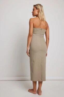 Bandeau Bodycon Dress -Na-Kd bandeau bodycon dress 1708 000169 00101221