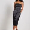 Bandeau Midi Dress -Na-Kd bandeau midi dress 1018 009877 0002 4258