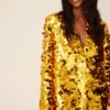 Big Sequin Blazer Dress -Na-Kd big sequin blazer dress 1736 000331 0024 5464