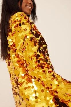 Big Sequin Blazer Dress -Na-Kd big sequin blazer dress 1736 000331 0024 5483