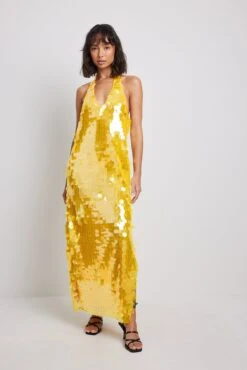 Big Sequins Midi Dress -Na-Kd big sequins midi dress 1017 001760 00240281
