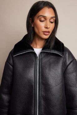 Bonded High Collar Jacket -Na-Kd bonded high collar jacket 1018 008269 0002 5 r1