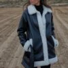 Bonded PU Fur Detail Coat -Na-Kd bonded pu fur detail coat 1018 008527 0002 01e