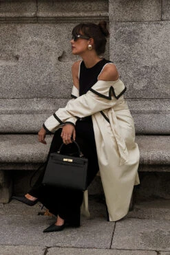 Braided Detail Trench Coat -Na-Kd braided detail trench coat 1795 000001 0005 editorial3 1