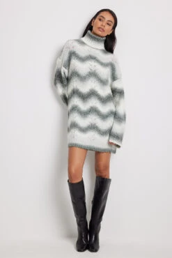 NA-KD Cable Knitted Turtle Neck Sweater -Na-Kd cable knitted turtle neck sweater 1100 006685 817112969