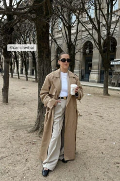 D-ring Detail Trenchcoat