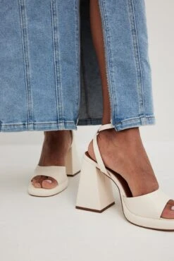 Chubby Plateau Heels -Na-Kd chubby plateau heels 1055 001378 0001 44691