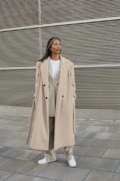 NA-KD Classic Belted Coat