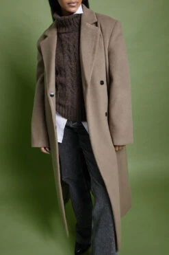 NA-KD Classic Belted Coat -Na-Kd classic belted coat 1100 006672 0140 background2