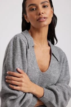 NA-KD Collar Long Knitted Dress -Na-Kd collar long knitted dress 1100 006668 013812577