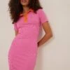 NA-KD Color Block Button Dress -Na-Kd color block button dress 1100 006346 00153776
