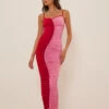 Color Block Maxi Dress -Na-Kd color block maxi dress 1018 009779 80312187