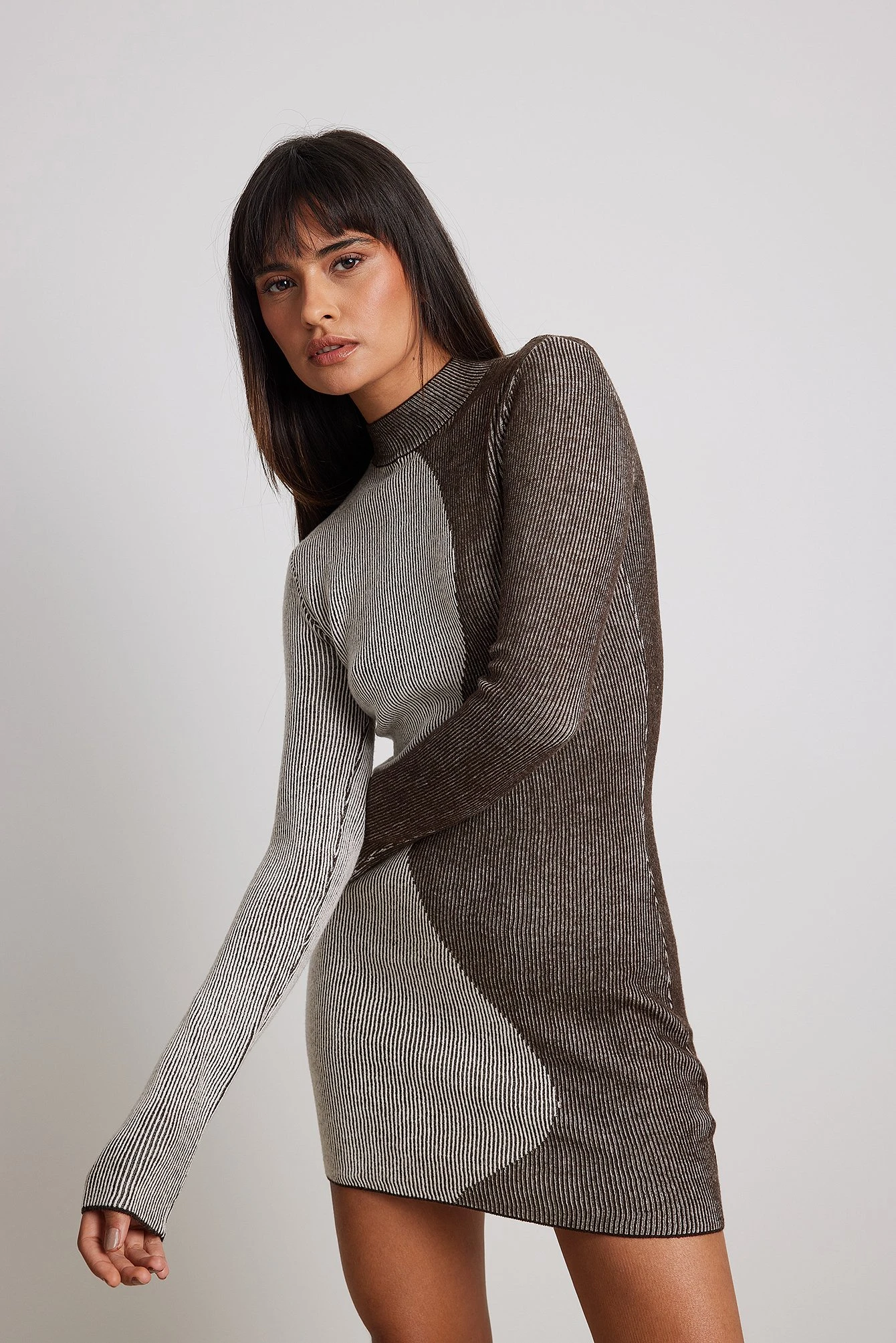 Color Blocked Mini Dress 7 Color Blocked Mini Dress - Image 5