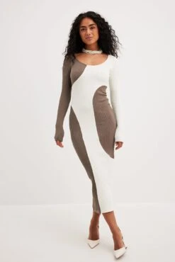 Colour Block Midi Dress -Na-Kd colour block midi dress 1018 010518 985626589 copy 01c