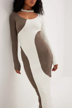 Colour Block Midi Dress -Na-Kd colour block midi dress 1018 010518 985626599 copy