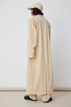 Corduroy Long Coat 11 Corduroy Long Coat -Na-Kd corduroy long coat 1760 000023 0005 3948