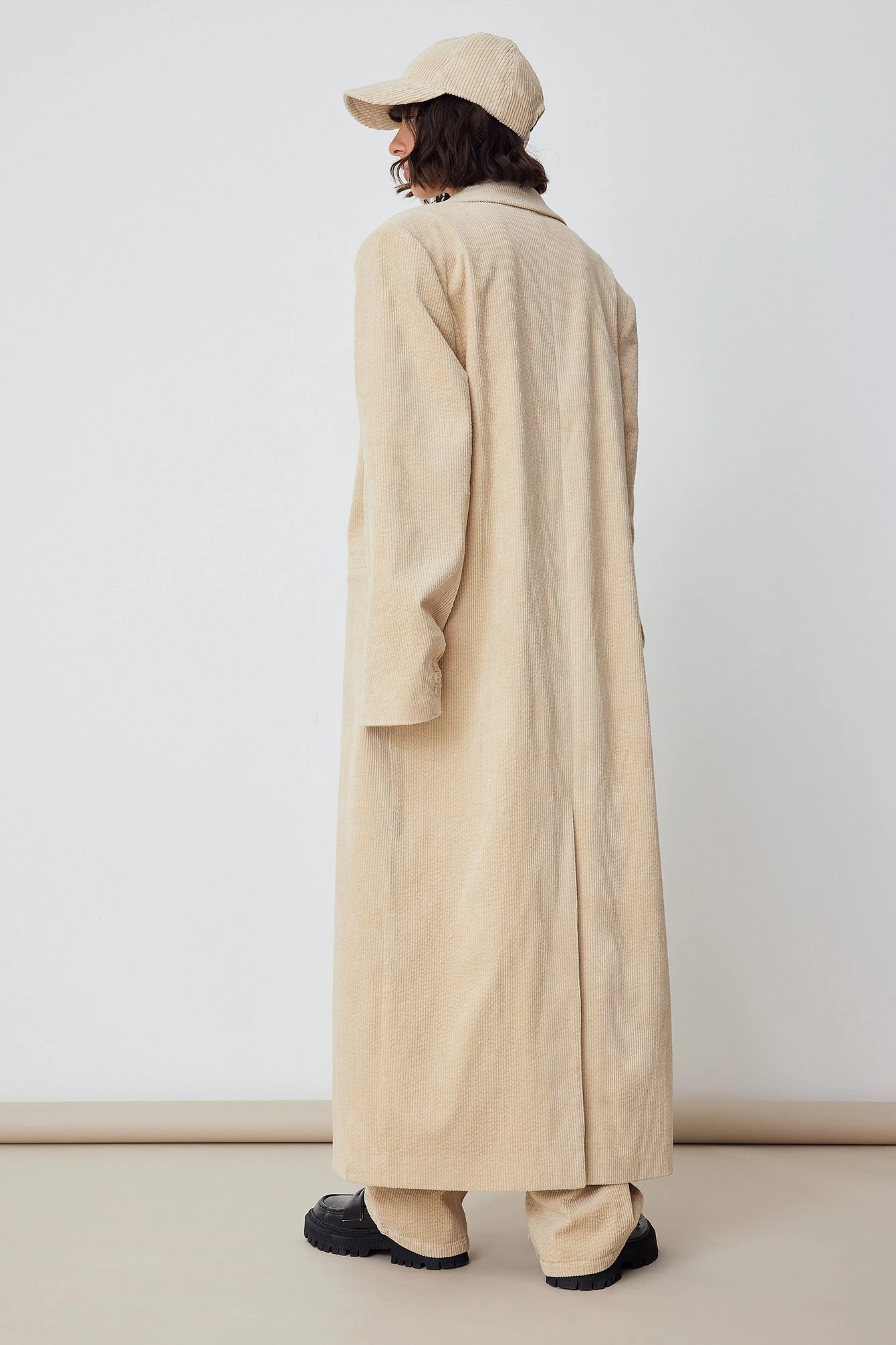 Corduroy Long Coat 6 Corduroy Long Coat - Image 4