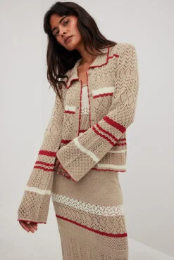 Crochet Knitted Midi Dress -Na-Kd crochet knitted midi dress 1795 000021 44175064