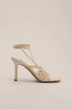 Crocheted High Heels