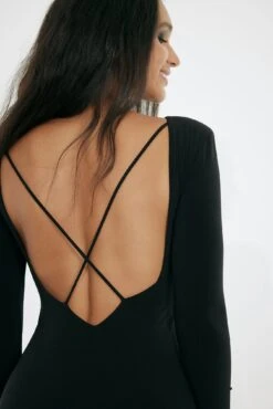 Cut Out Detail Mini Dress