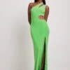 Cut Out High Slit Maxi Dress