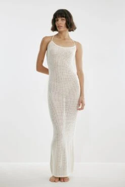 Deep Back Crochet Dress -Na-Kd deep back crochet dress 1708 000098 00010226 1