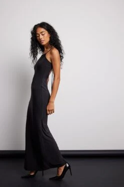 Deep Back Maxi Dress -Na-Kd deep back maxi dress 1723 000067 000221214
