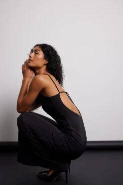 Deep Back Maxi Dress -Na-Kd deep back maxi dress 1723 000067 000221247