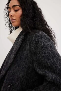 Double Breasted Wool Blend Coat -Na-Kd double breated wool blend coat 1100 006796 0008 9879