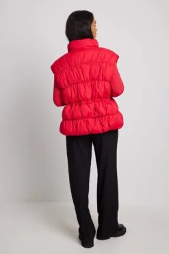 Drawstring Waist Puffer Vest -Na-Kd drawstring waist puffer vest 1736 000419 0004 03