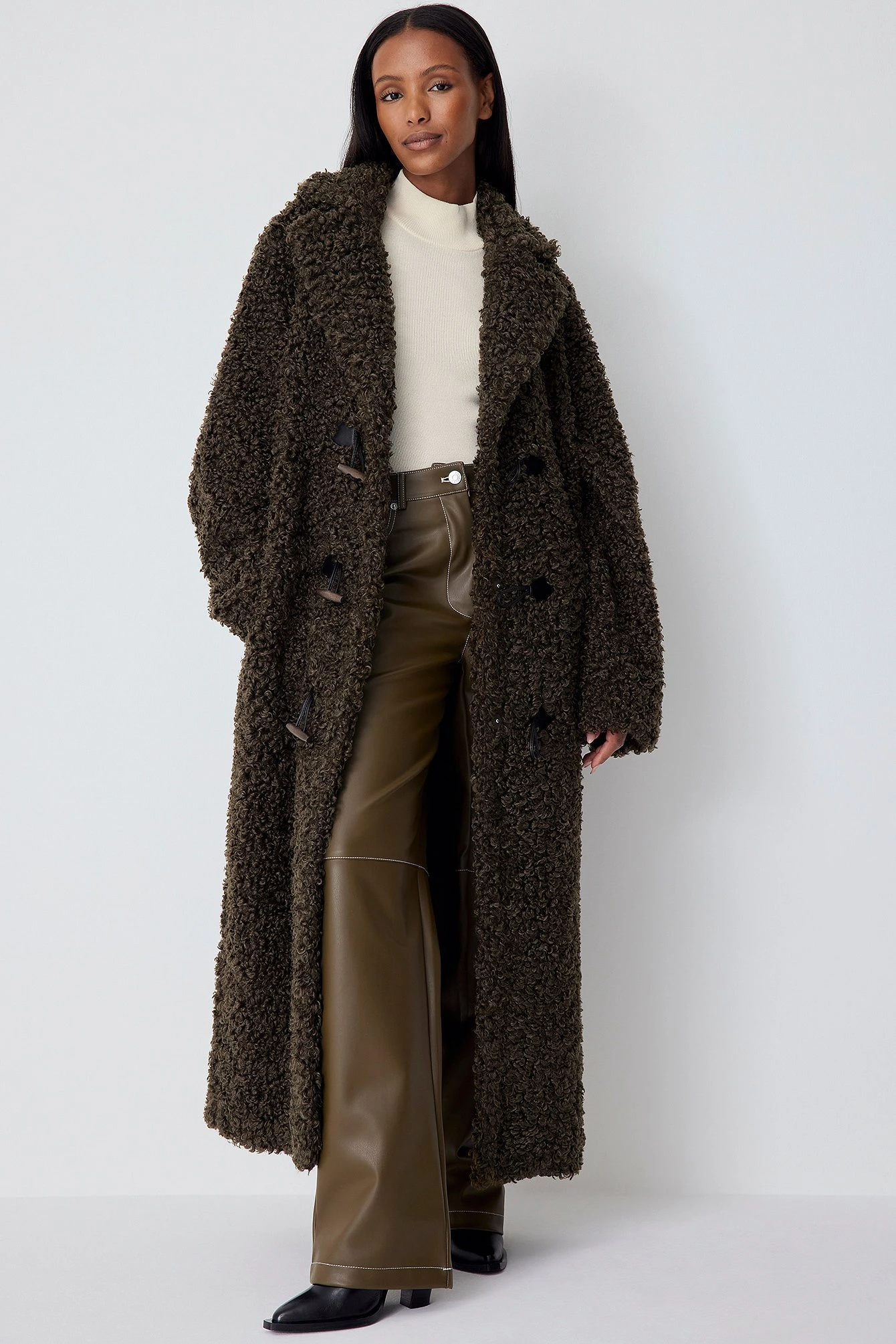 Duffle Button Teddy Coat 3 Duffle Button Teddy Coat