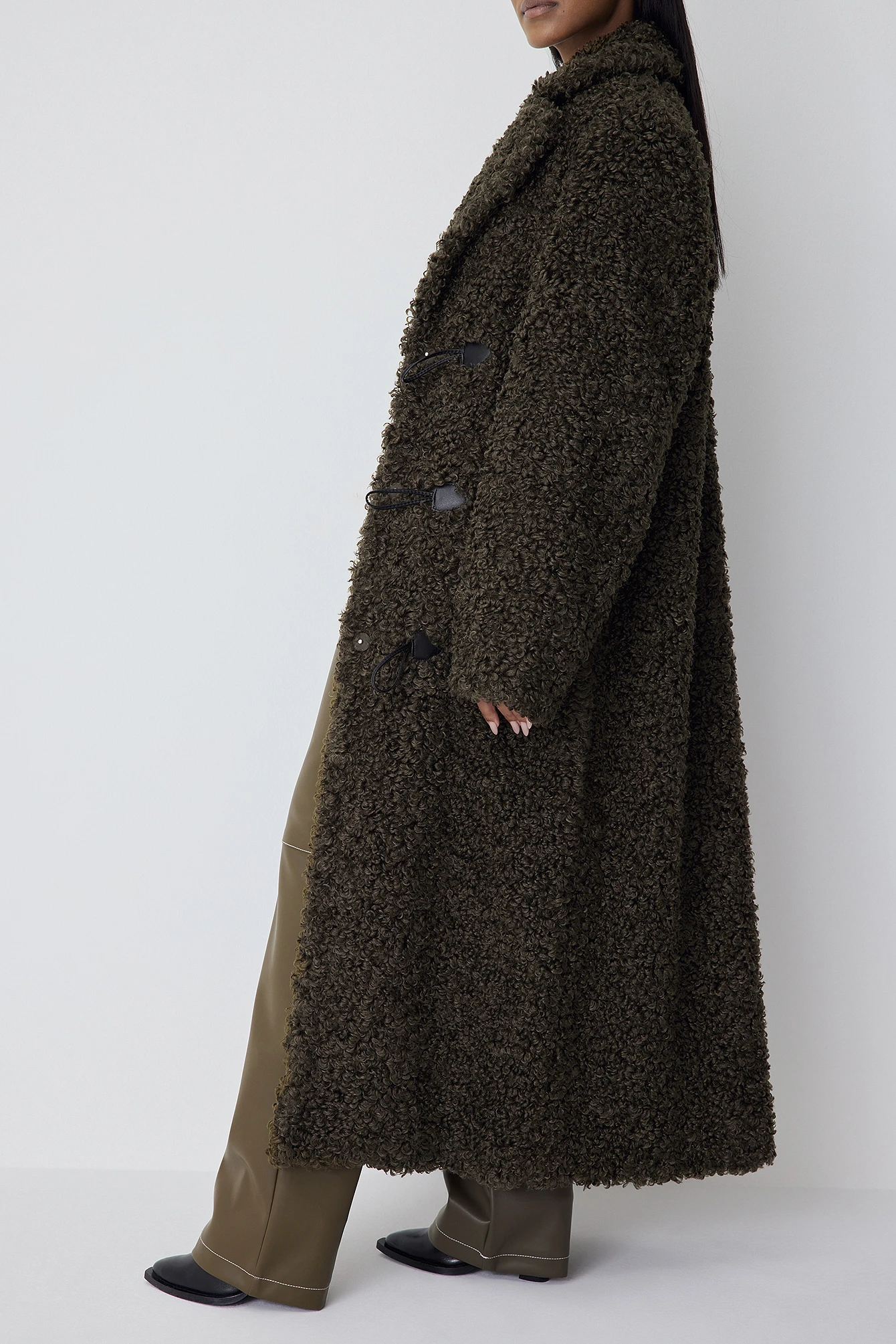 Duffle Button Teddy Coat 5 Duffle Button Teddy Coat - Image 3