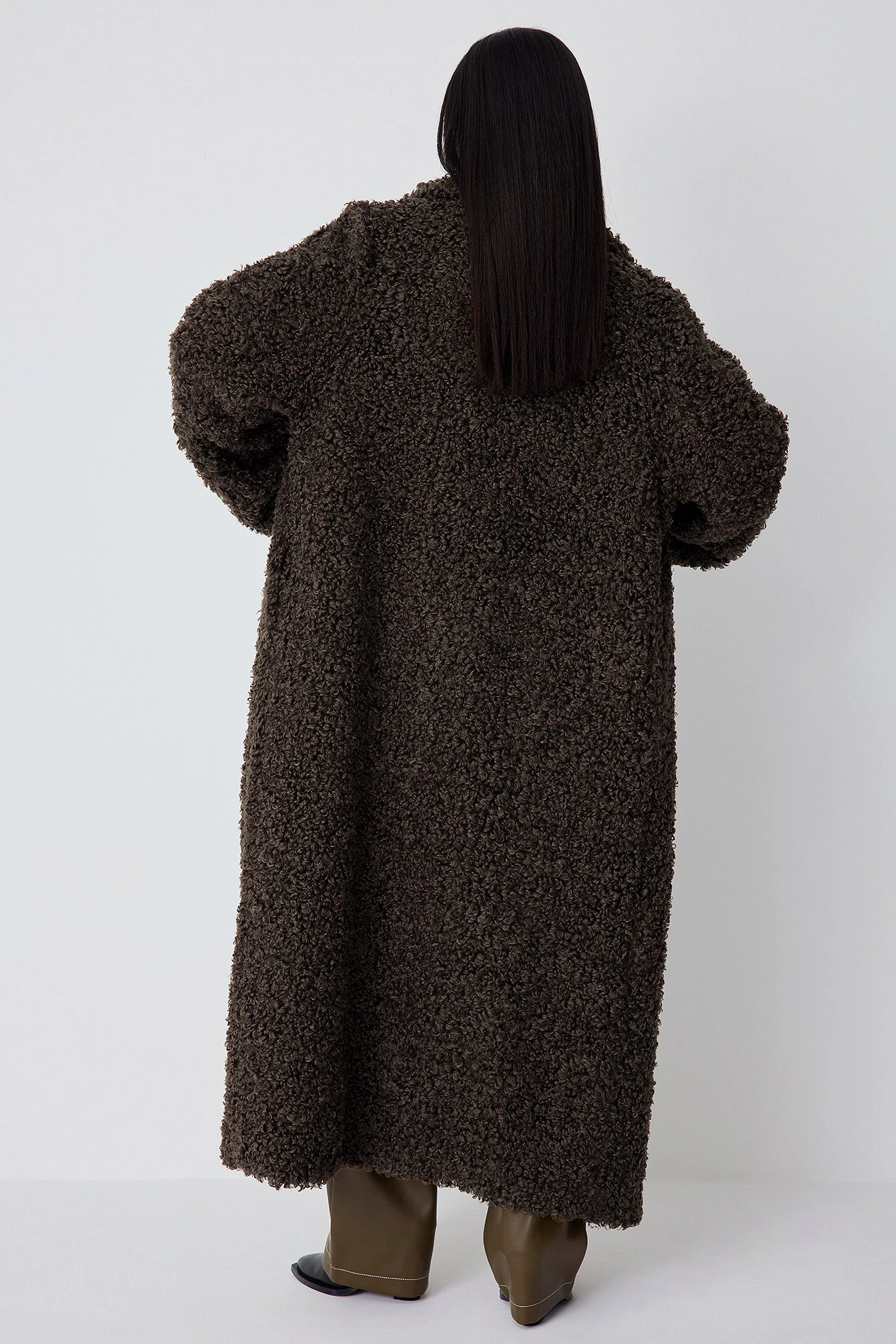 Duffle Button Teddy Coat 4 Duffle Button Teddy Coat - Image 2