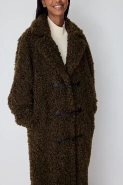 Duffle Button Teddy Coat 9 Duffle Button Teddy Coat -Na-Kd duffle button teddy coat 1018 009895 00867068