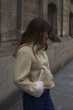 Faux Fur Detail Jacket -Na-Kd editorial 1767 000027 5571