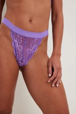 Elastic Lace Thong -Na-Kd elastic lace thing 1013 000822 036842076 1