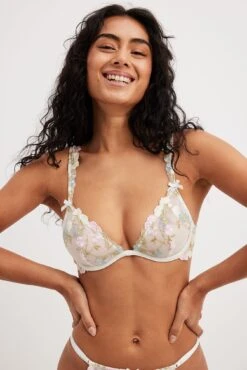 Embroidery Low Wire Bra -Na-Kd embroidery low wire bra 1013 001309 0061 2