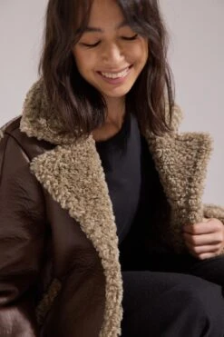 Faux Fur Detail Jacket