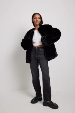 Faux Fur Jacket -Na-Kd faux fur jacket 1783 000014 0002 01c