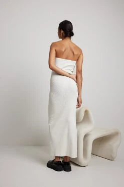 Fine Knitted High Slit Tube Dress -Na-Kd fine knitted high slit tube dress 1018 009952 02602204