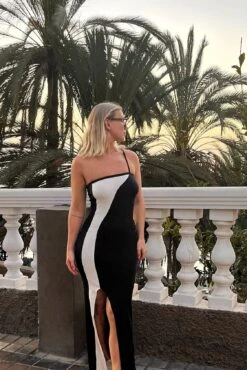 NA-KD Fine Knitted One Shoulder Maxi Dress 11 NA-KD Fine Knitted One Shoulder Maxi Dress -Na-Kd fine knitted one shoulder maxi dress 1100 007023 0041 social