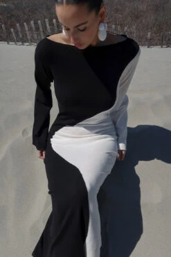 Fine Knitted Open Back Maxi Dress -Na-Kd fine knitted open back maxi dress 1018 009446 0464 03