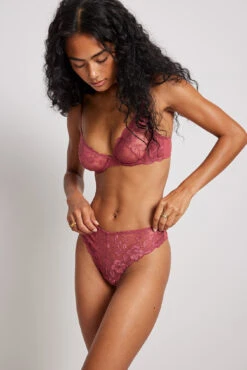 Flower Detail Lace Bra -Na-Kd flower detail lace bra 1013 001172 0710 01