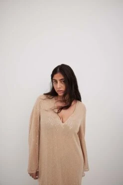 Flowy Sequin Maxi Dress -Na-Kd flowy swquin maxi dress 1017 002215 0668 4760