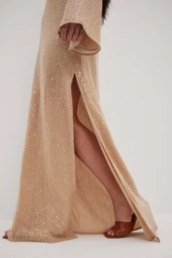 Flowy Sequin Maxi Dress -Na-Kd flowy swquin maxi dress 1017 002215 0668 4805