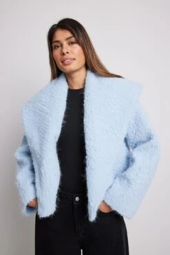 Fold Collar Jacket -Na-Kd fold collar jacket 1018 009561 00478721