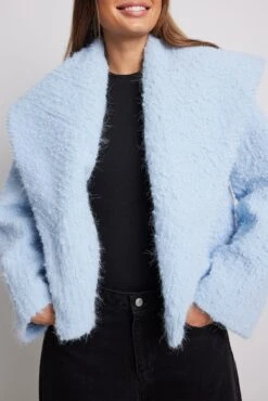 Fold Collar Jacket -Na-Kd fold collar jacket 1018 009561 00478722